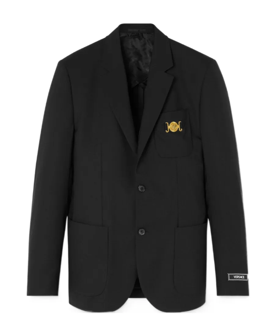 Single-Breasted Tailored Blazer