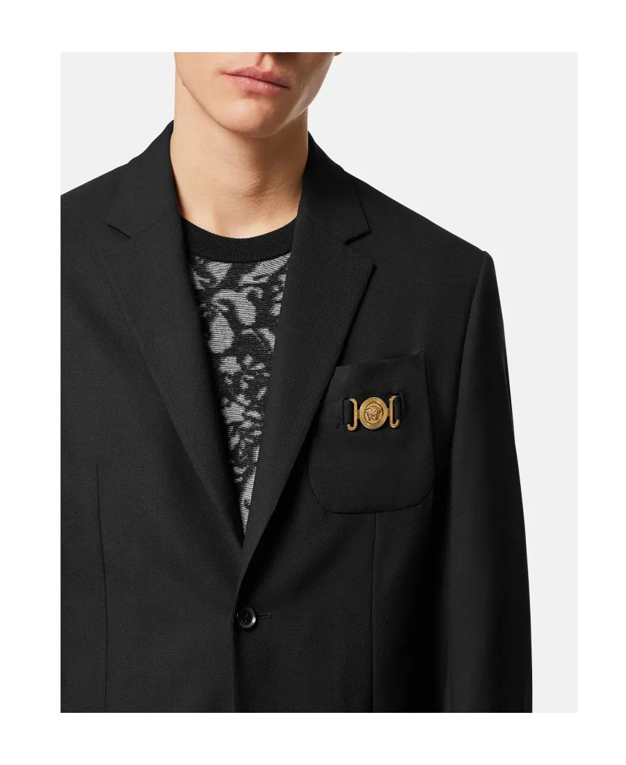 Single-Breasted Tailored Blazer