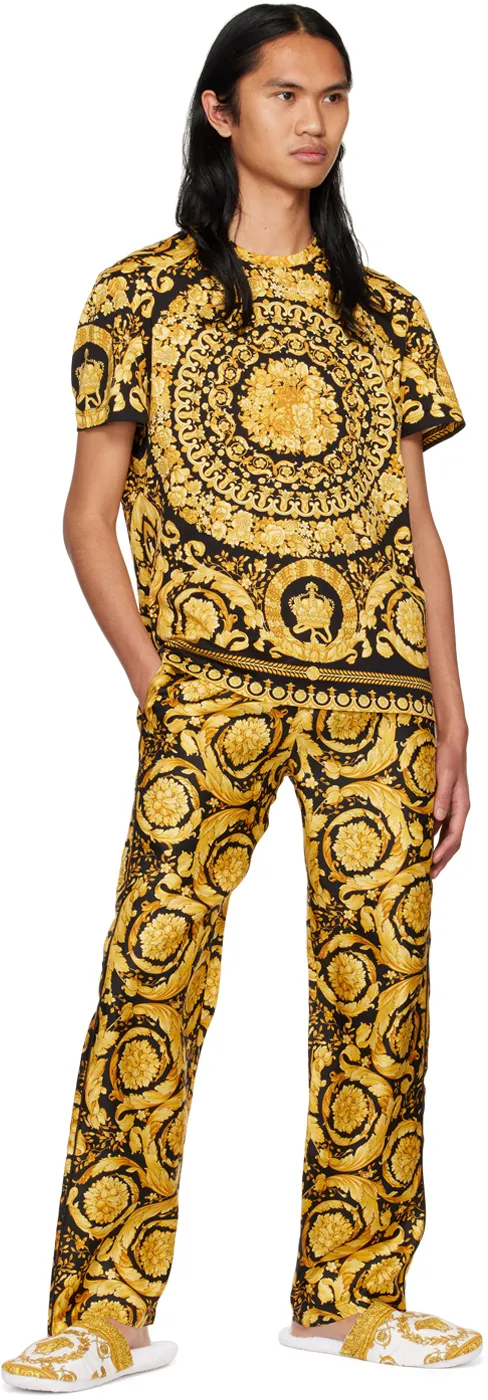 Medusa Printed Flat Slippers