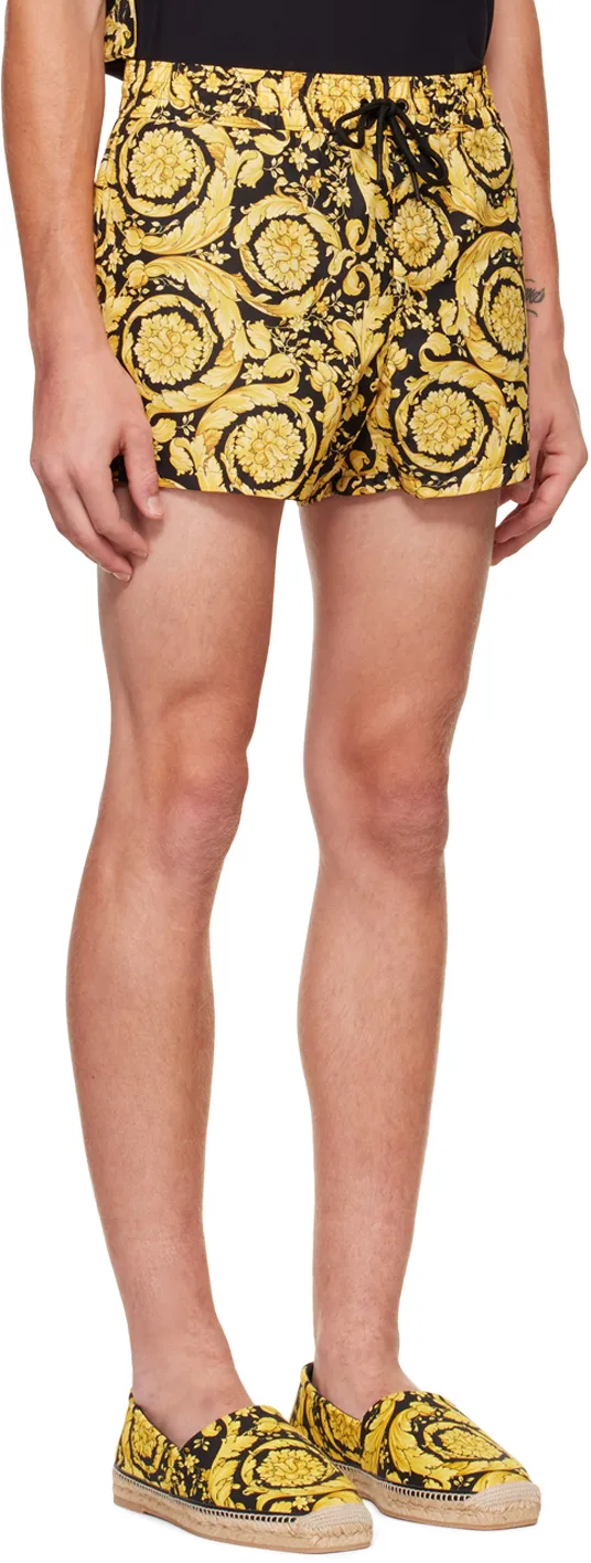 Barocco Printed Swim Shorts