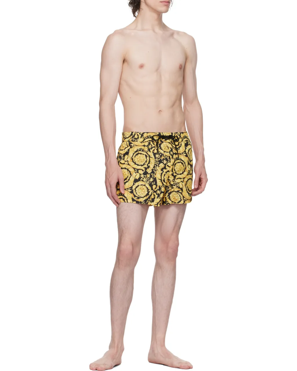 Barocco Printed Swim Shorts