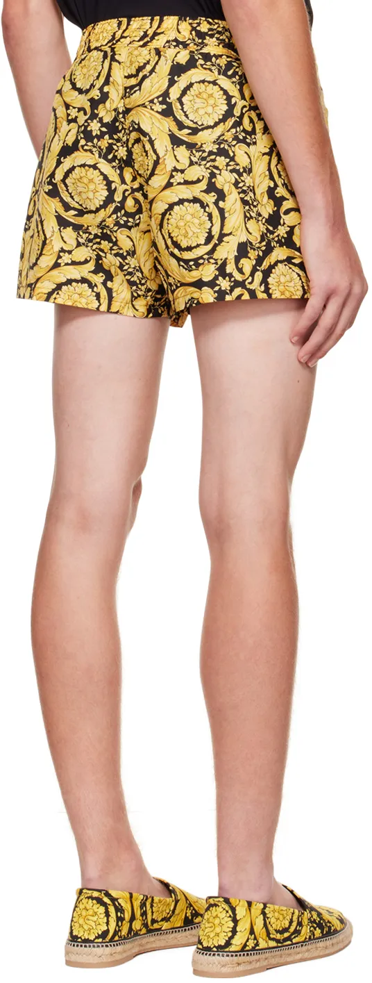 Barocco Printed Swim Shorts