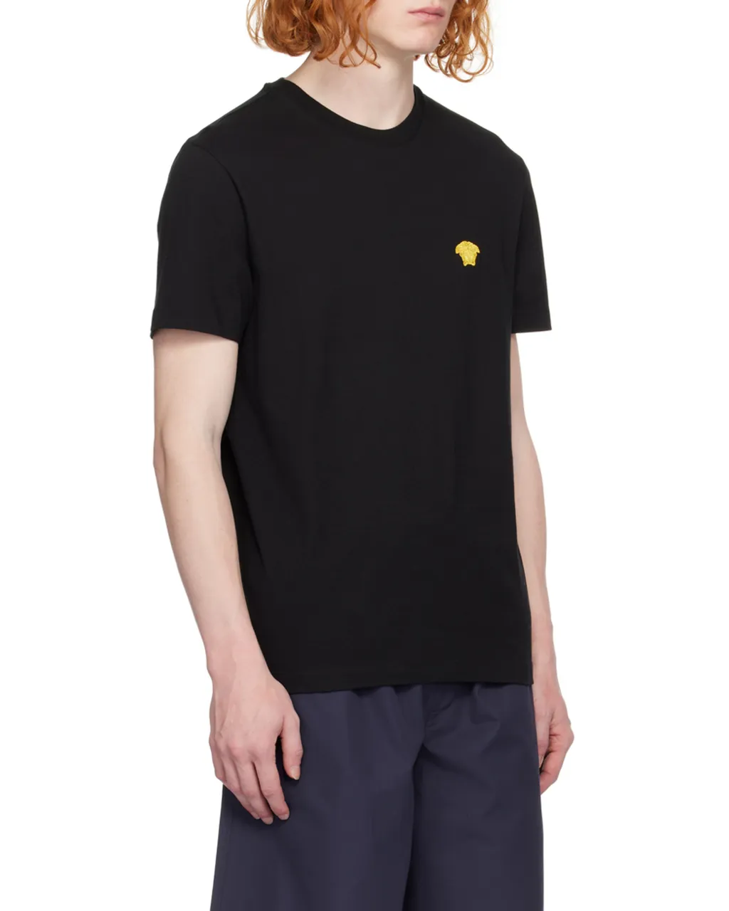 Logo Embroidered Crewneck T-Shirt