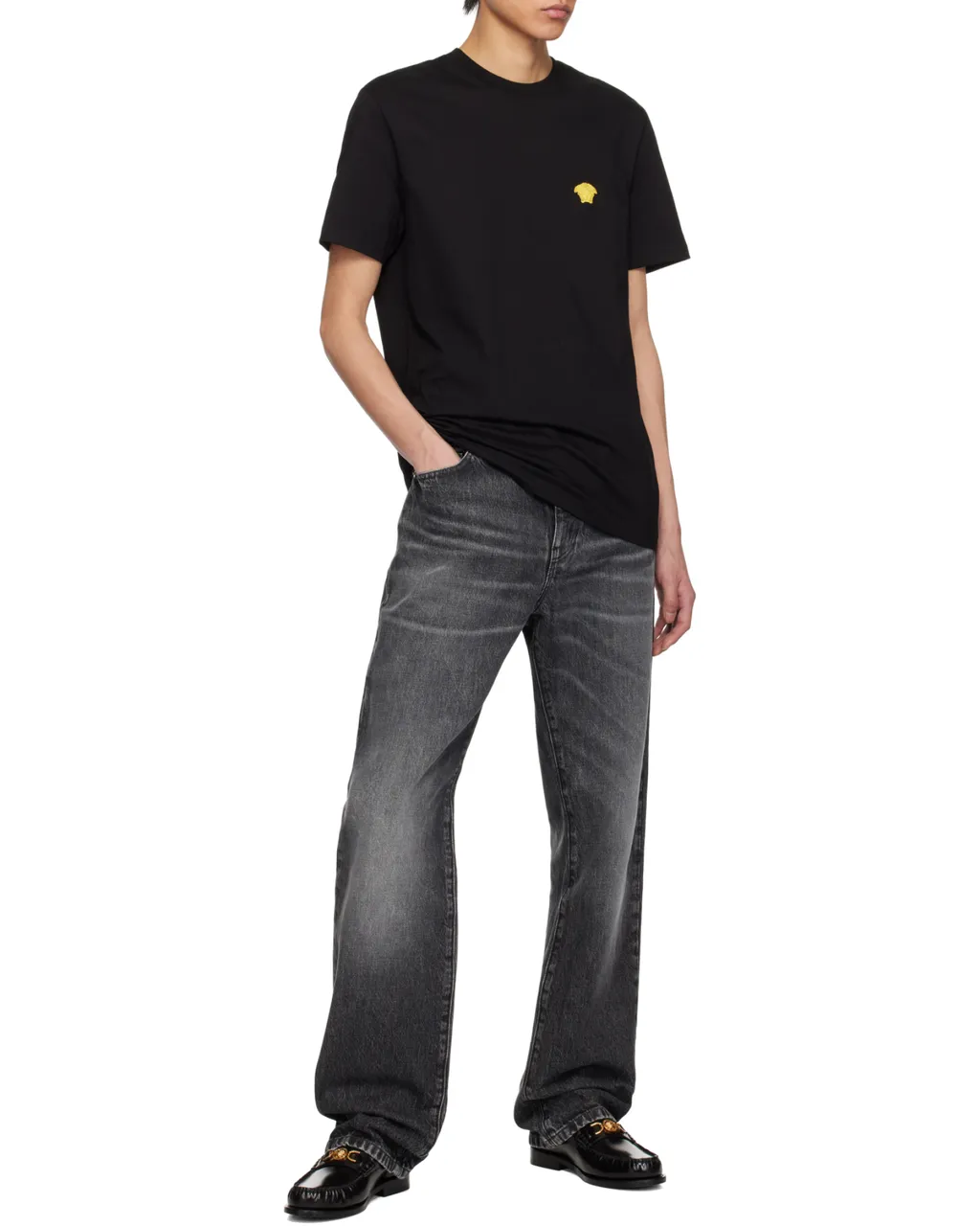 Logo Embroidered Crewneck T-Shirt