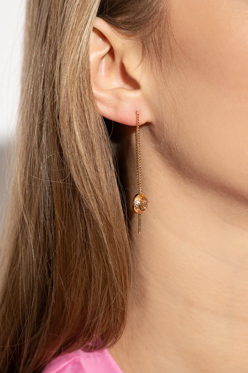 Medusa Head Drop Earrings