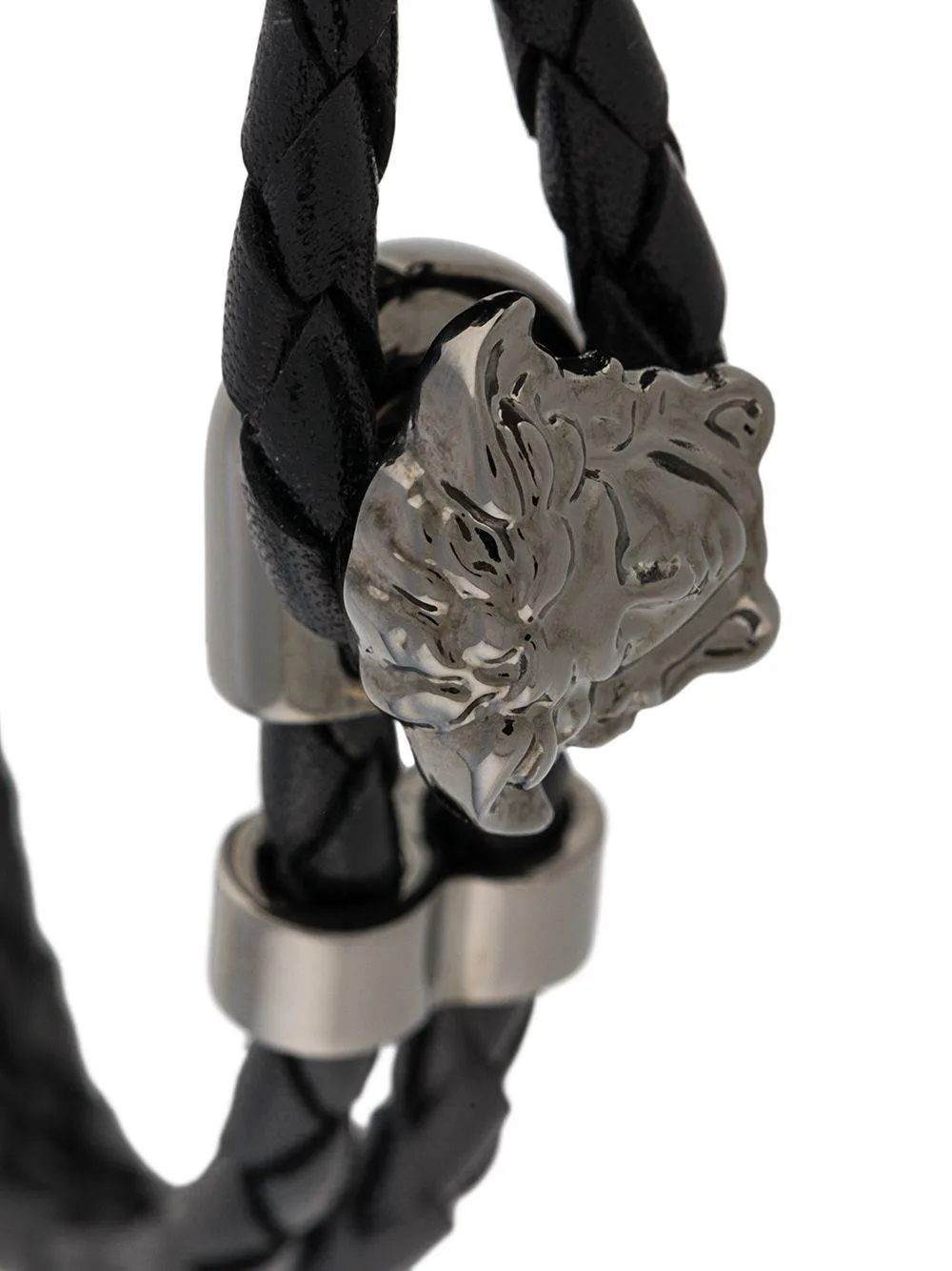Medusa Logo Detailed Charm Bracelet