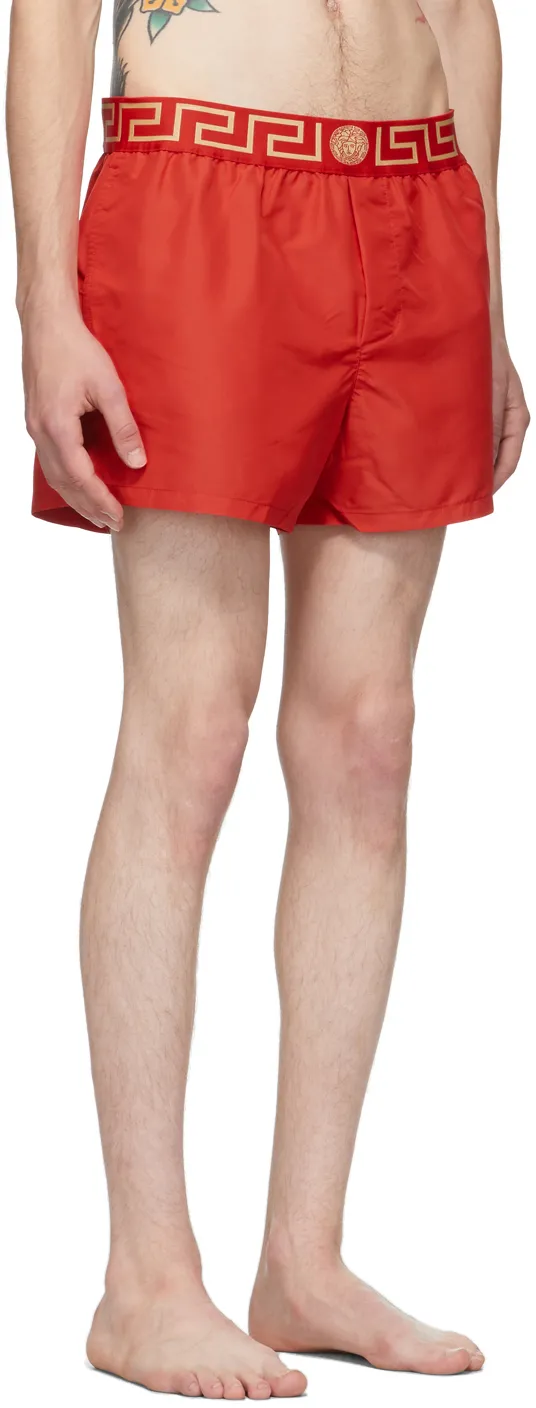 Greca Boarder Swim Shorts