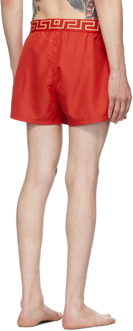 Greca Boarder Swim Shorts