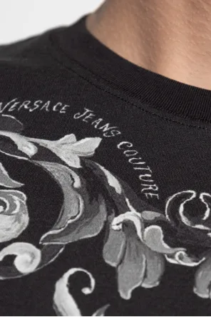 Barocco Print Crewneck T-Shirt