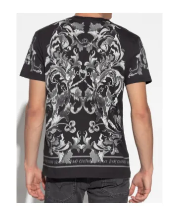 Barocco Print Crewneck T-Shirt