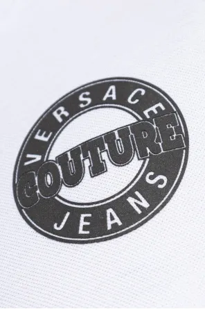 Logo Print Short-Sleeved Polo Shirt