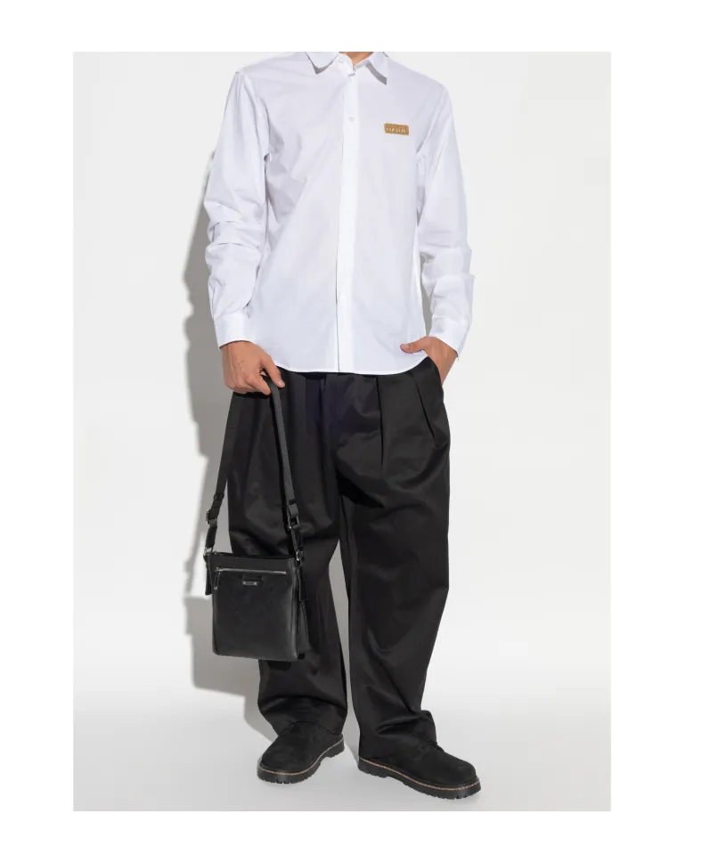 Logo Plaque Long-Sleeved Shirt