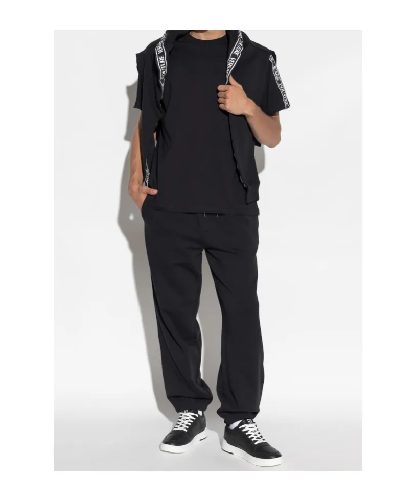 Logo Printed Drawstring Sweatpants