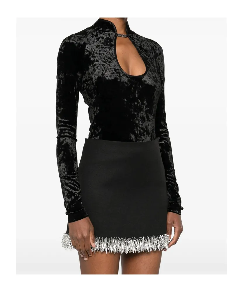 Keyhole Long-Sleeve Top