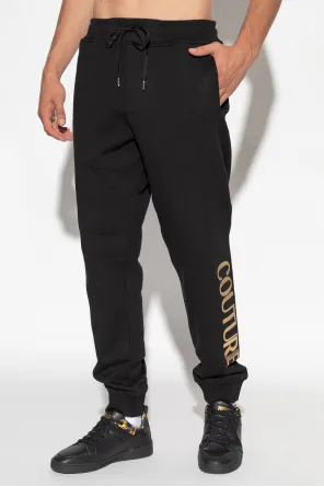 Logo Printed Drawstring Sweatpants