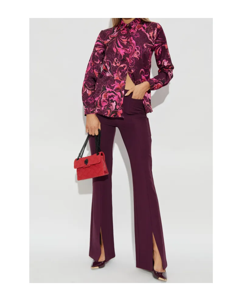Barocco Pattern Long-Sleeved Shirt