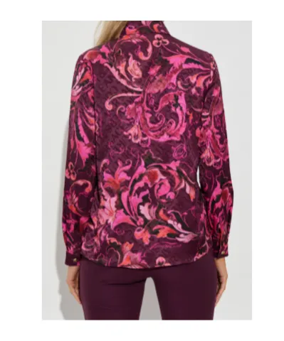 Barocco Pattern Long-Sleeved Shirt