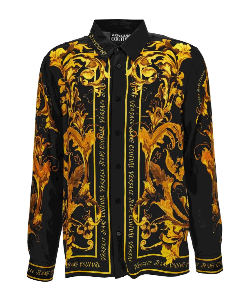 Baroque-Print Shirt