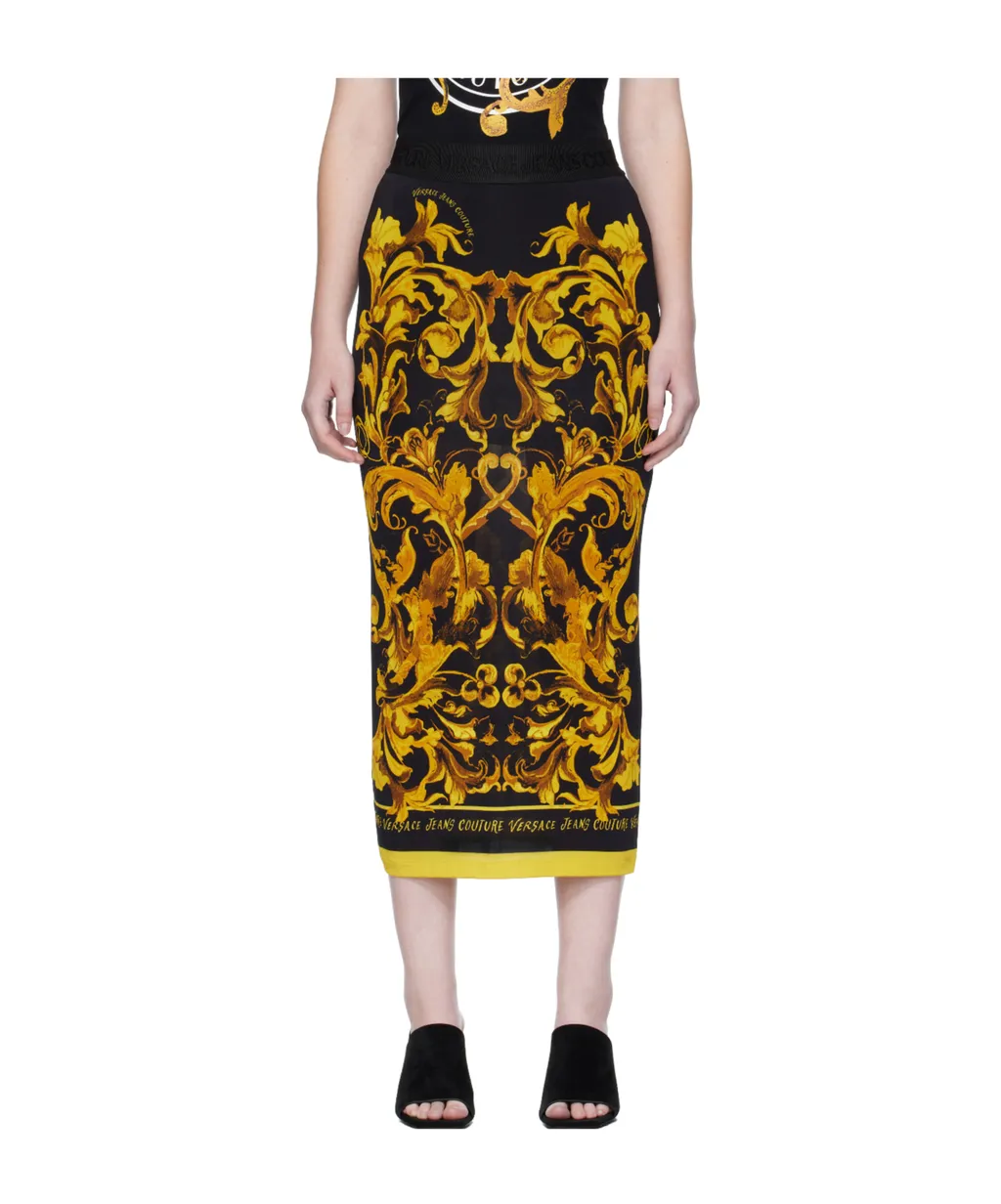 Elastic Waist Skirt