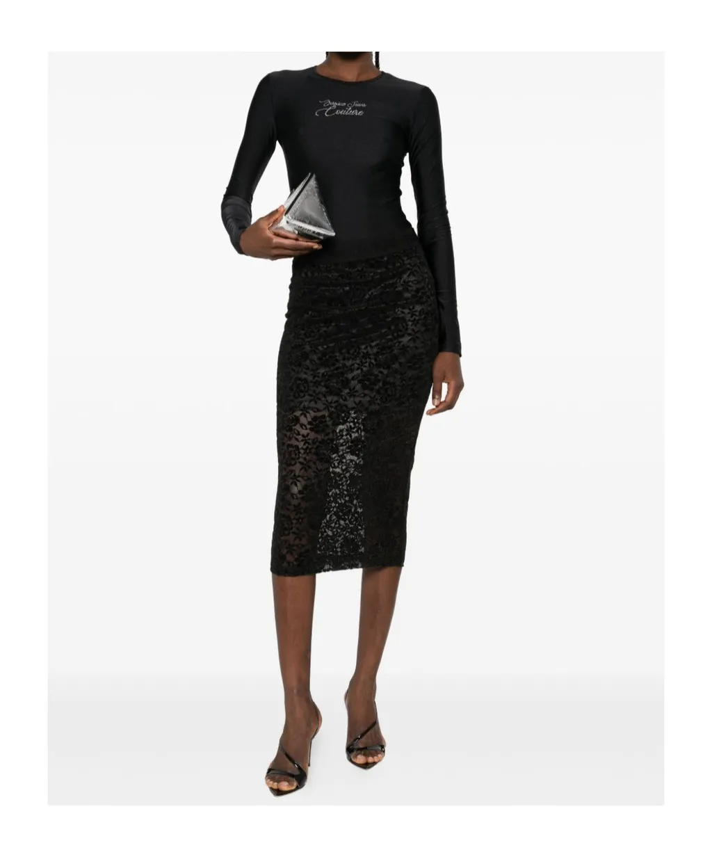 Lace Midi Skirt