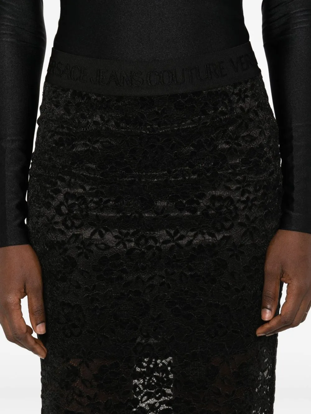 Lace Midi Skirt