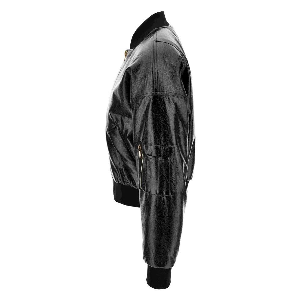 Zip-Fastening Bomber Jacket
