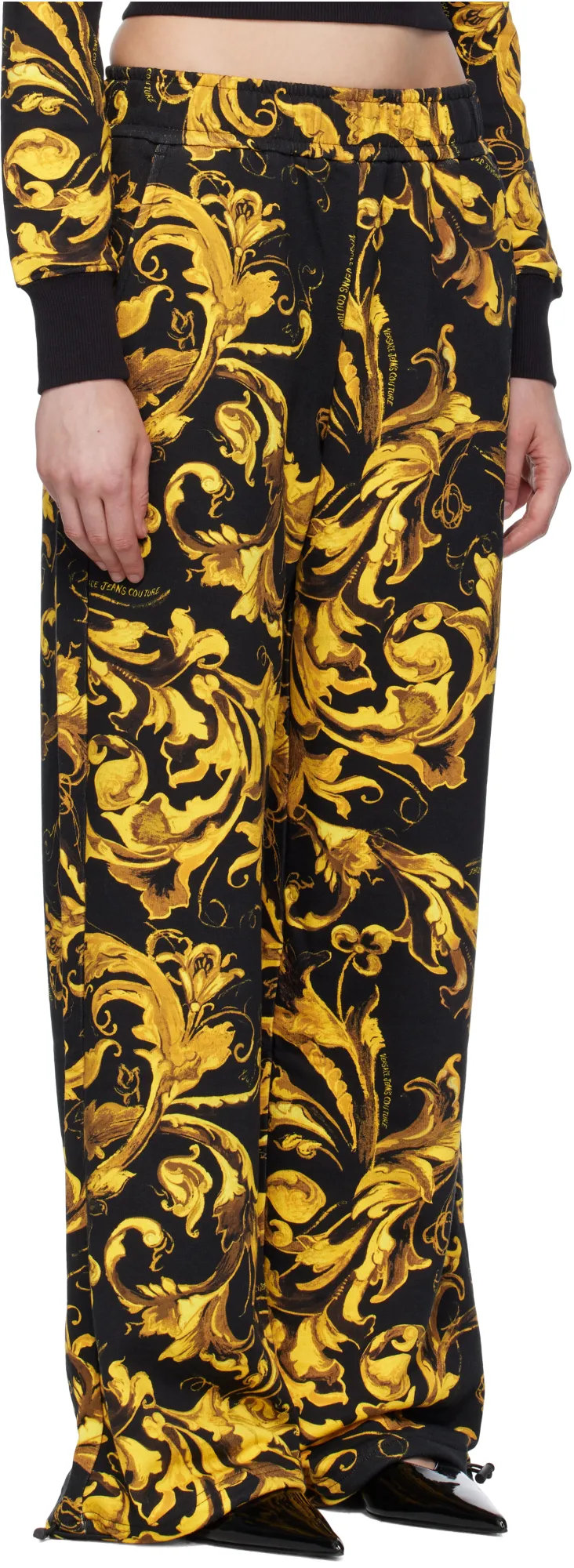 Barocco-Print Track Pants
