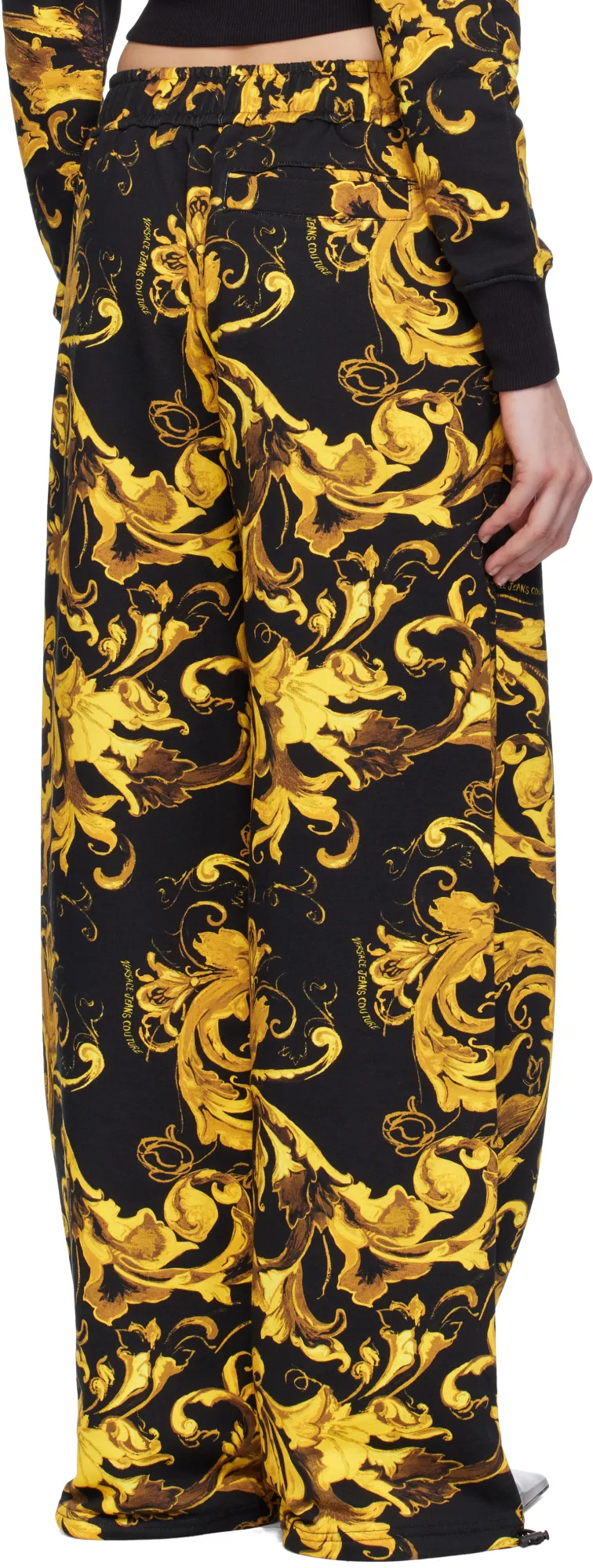 Barocco-Print Track Pants