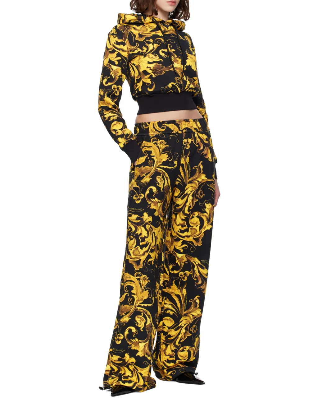 Barocco-Print Track Pants