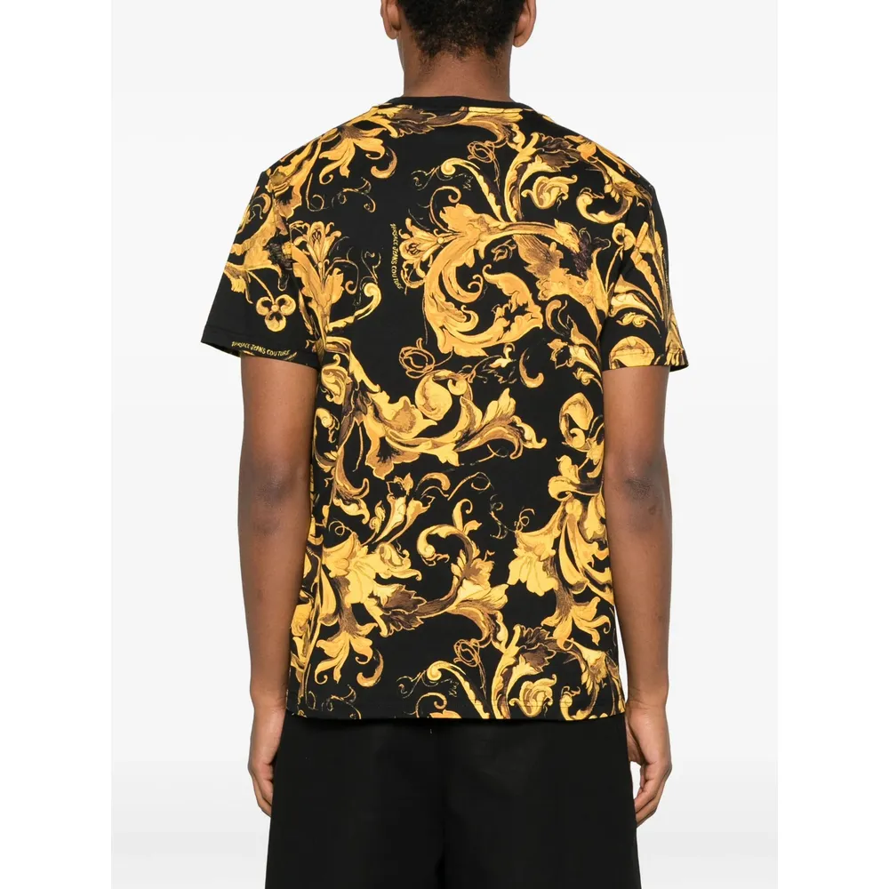 Baroque-Print T-Shirt