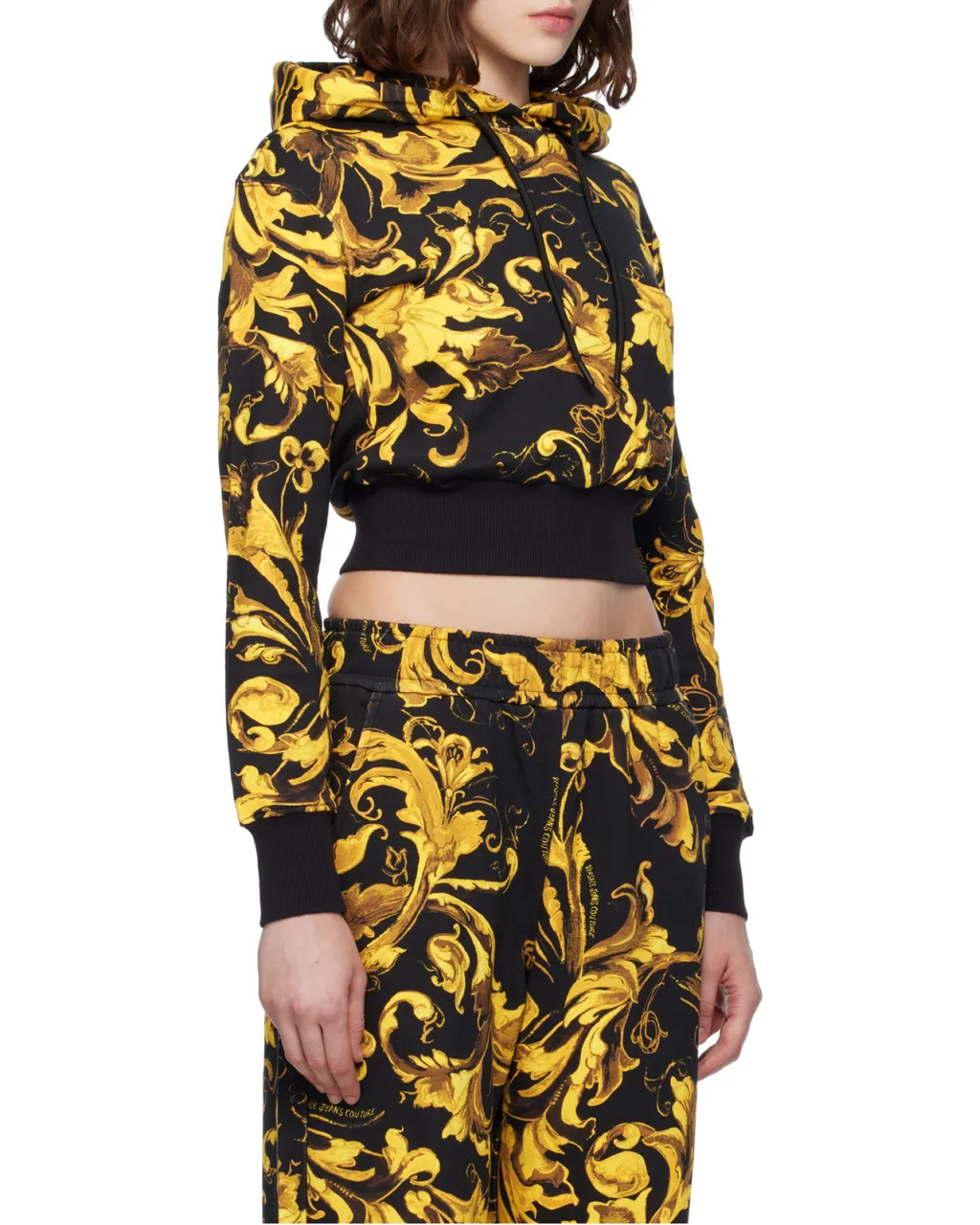 Barocco-Print Hoodie