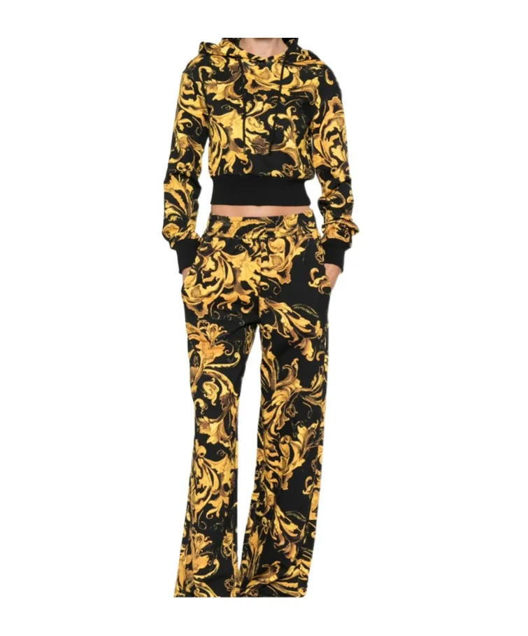 Barocco-Print Hoodie