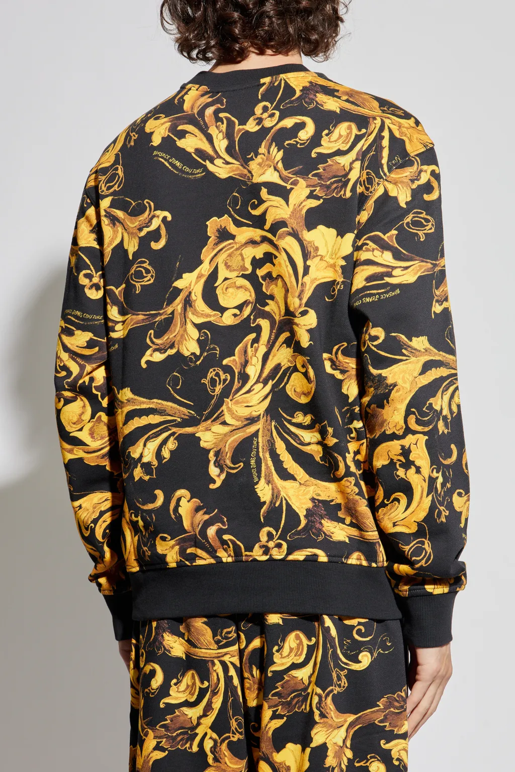 Couture Barocco Printed Crewneck Sweatshirt