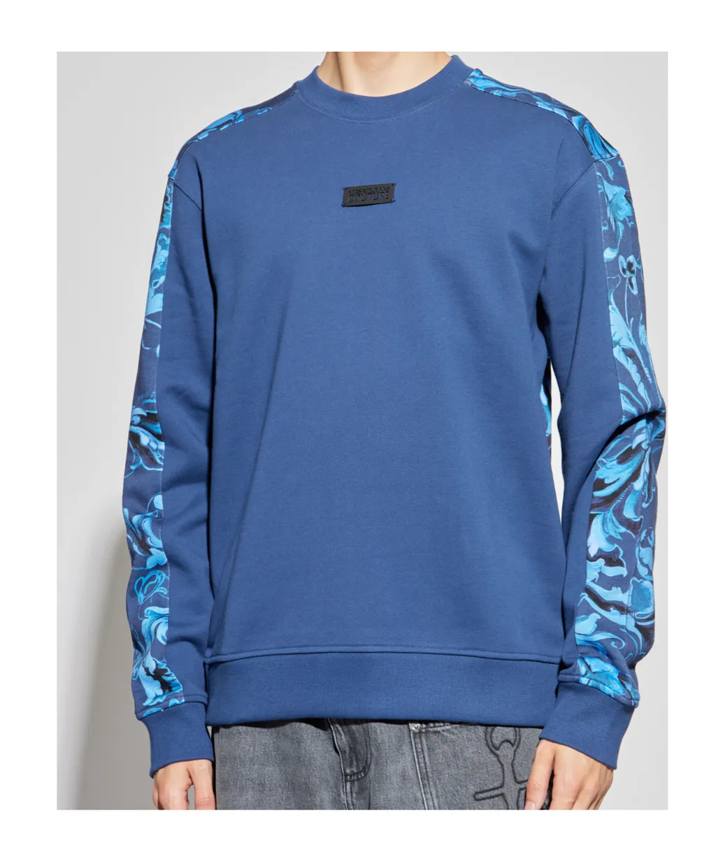 Barocco Printed Crewneck Sweatshirt