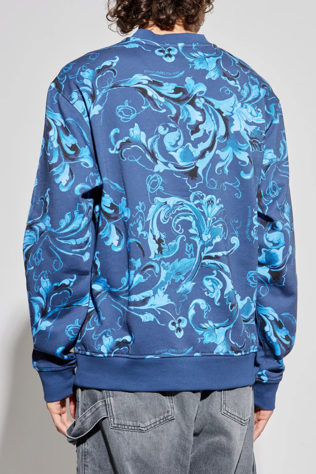 Barocco Printed Crewneck Sweatshirt