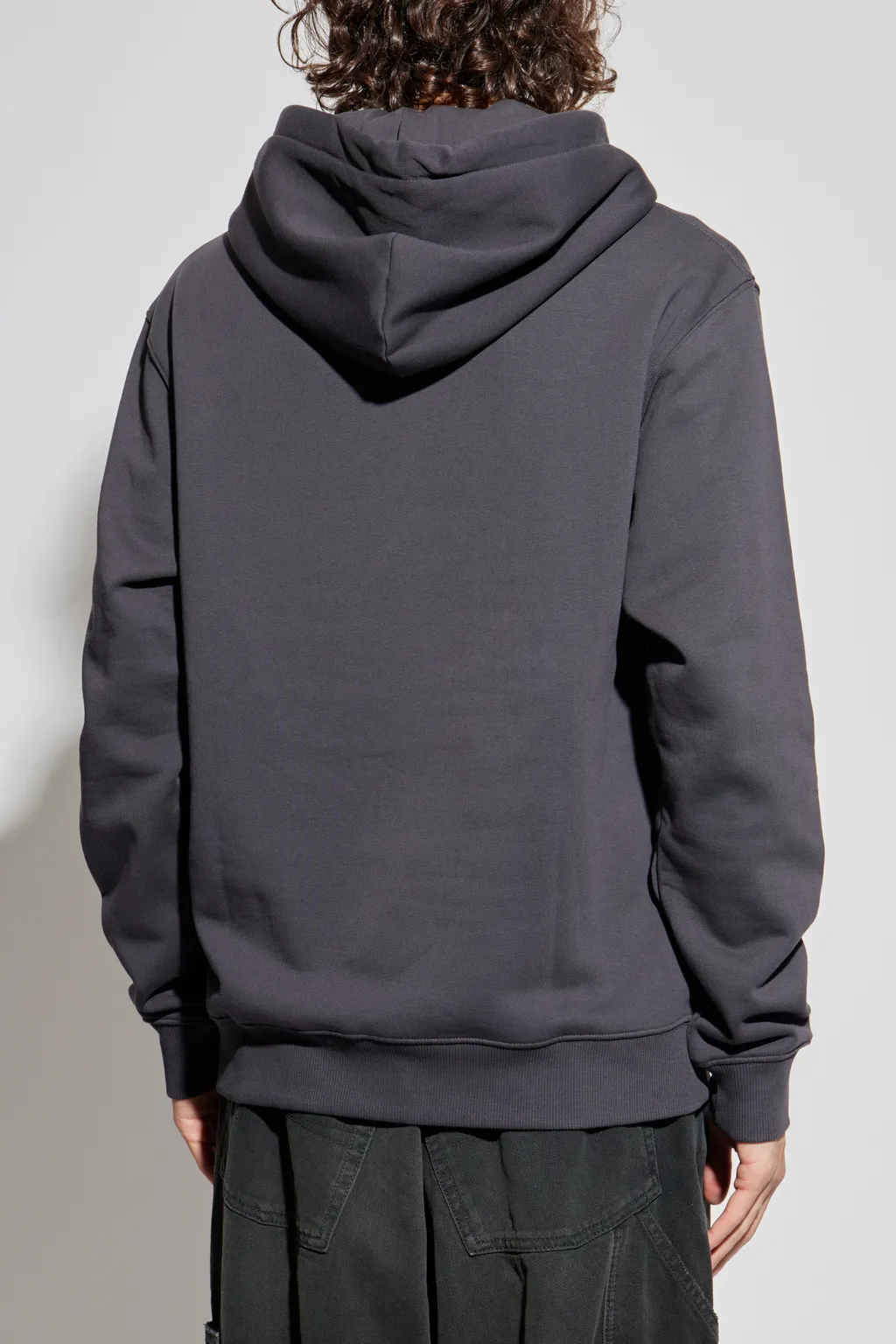 Logo Printed Drawstring Hoodie