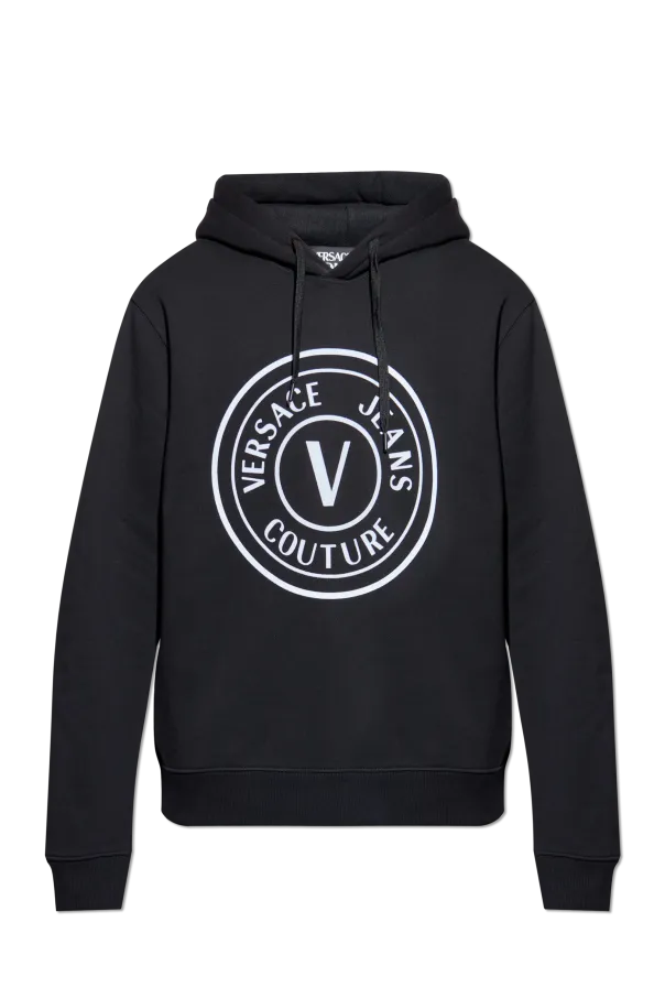 Logo Printed Drawstring Hoodie
