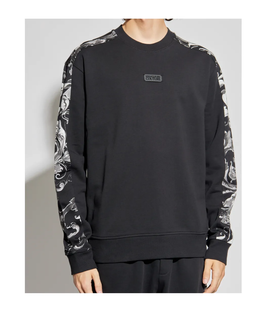 Barocco Printed Crewneck Sweatshirt