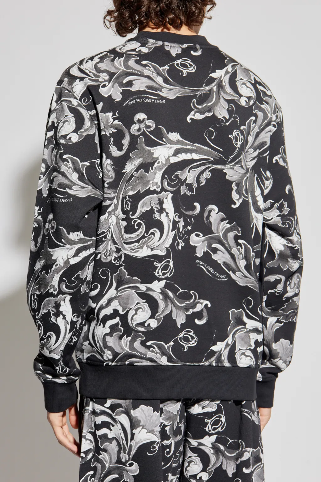 Barocco Printed Crewneck Sweatshirt