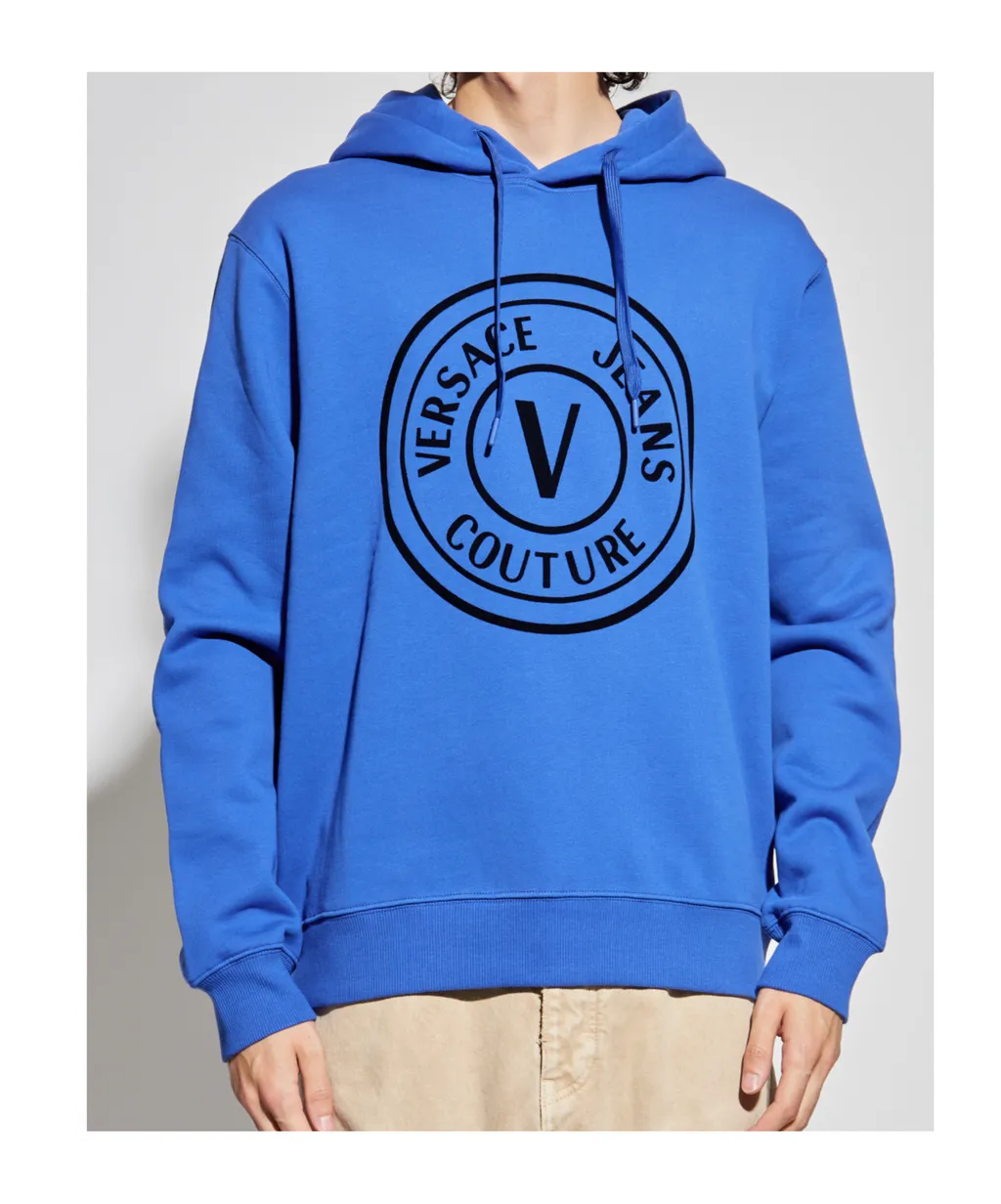 Logo Printed Drawstring Hoodie