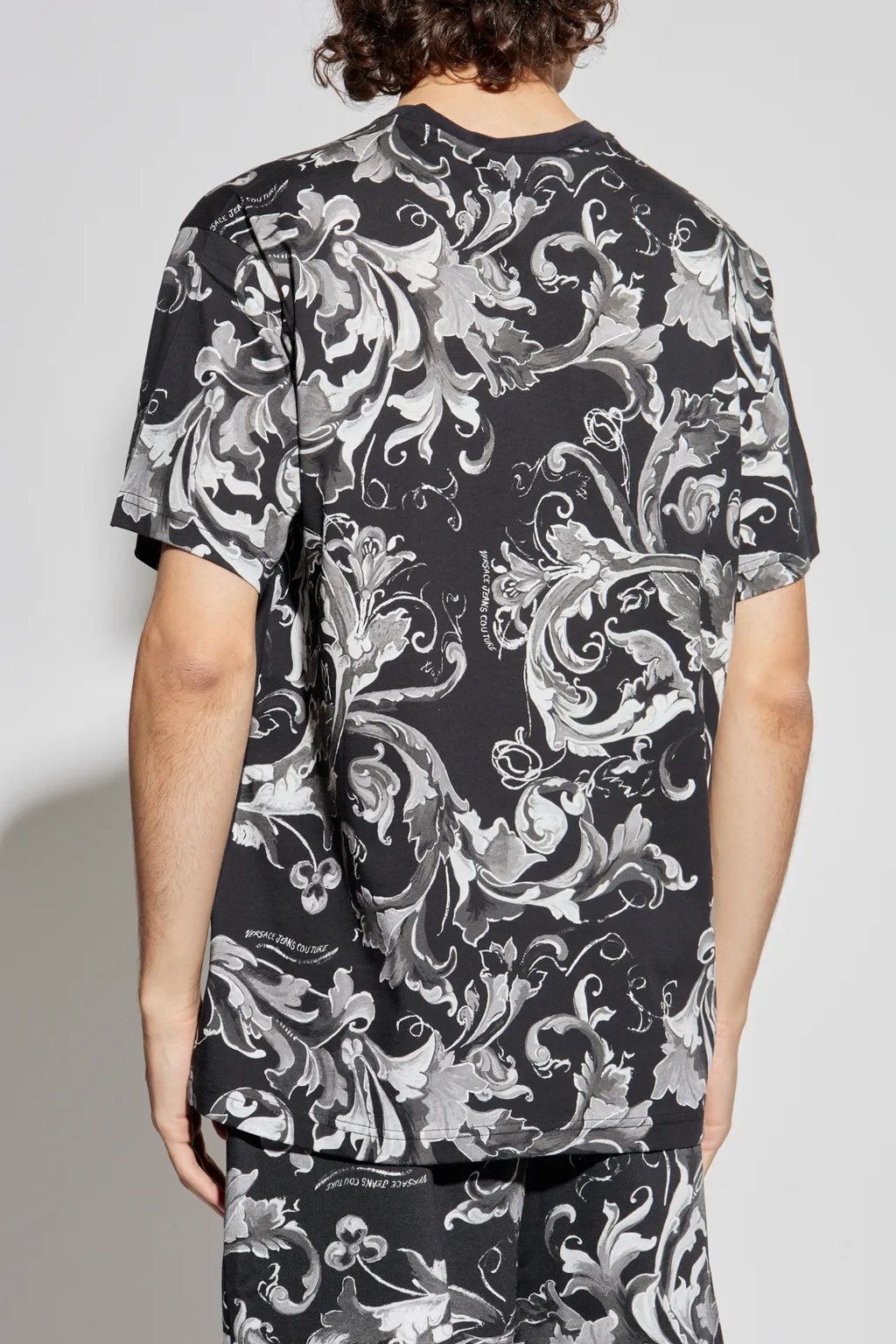 Barocco Printed Crewneck T-Shirt