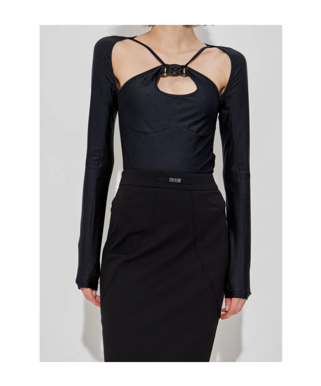 Keyhole Long-Sleeve Bodysuit