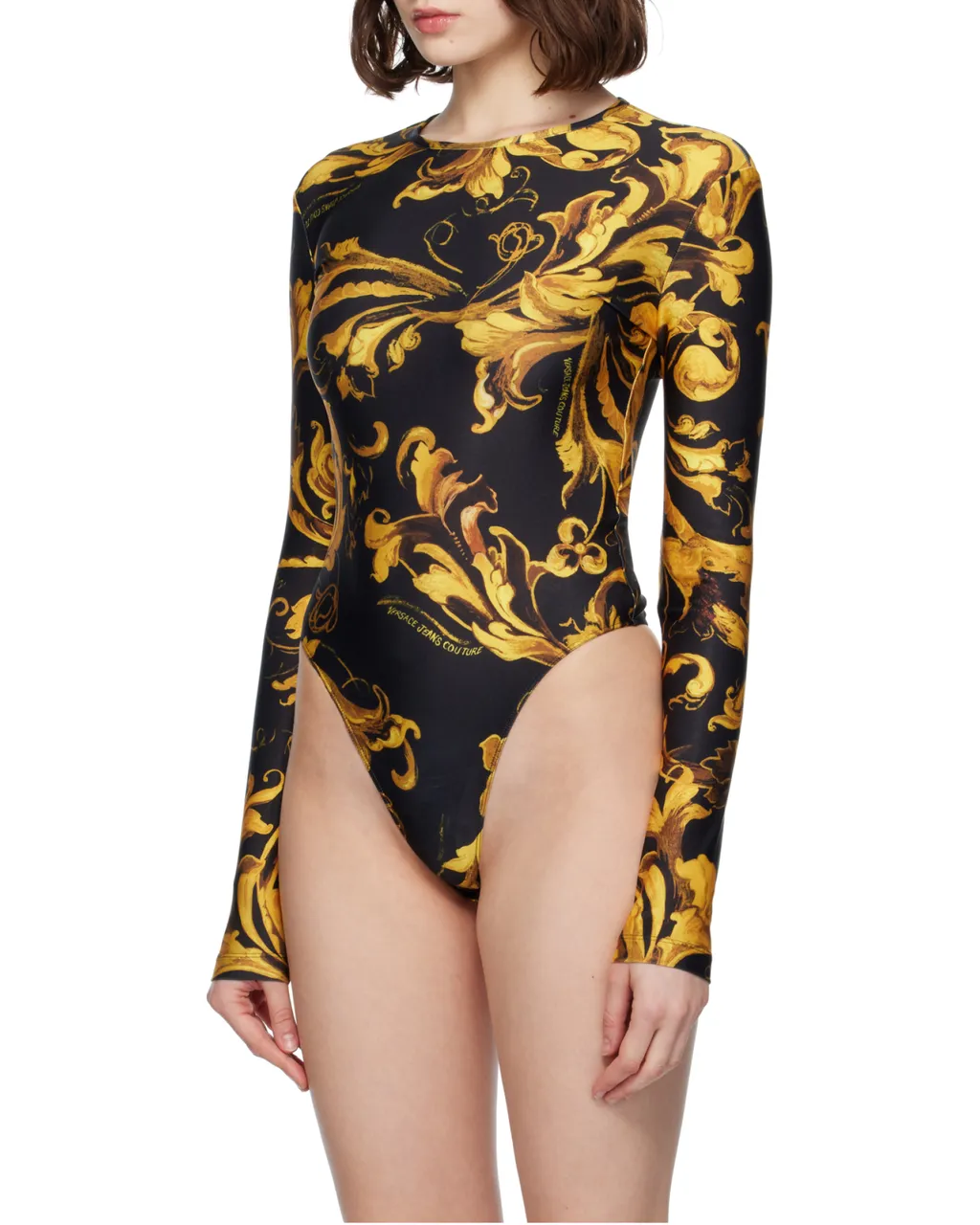 Barocco-Print Bodysuit