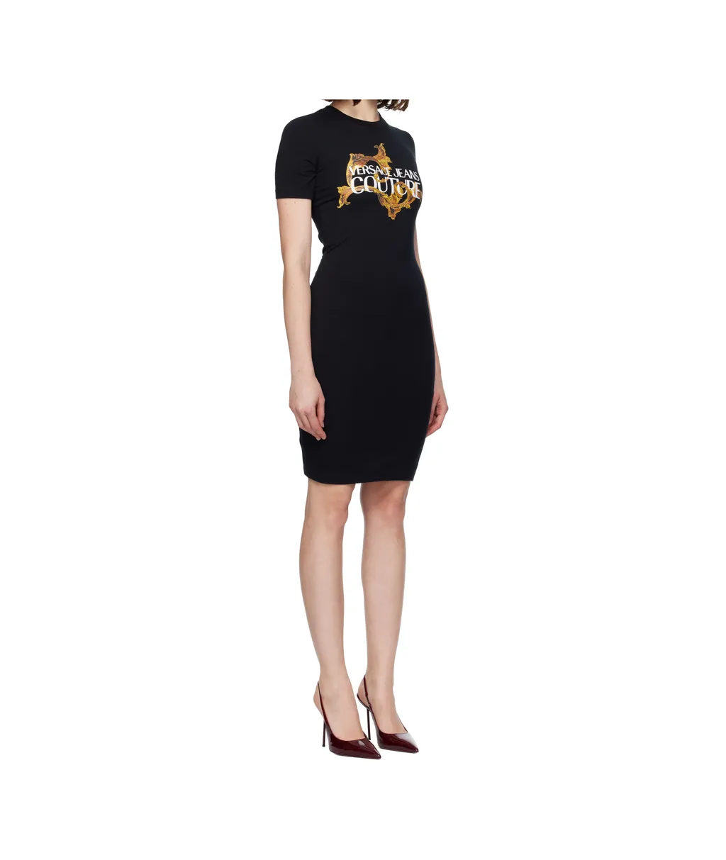 Logo-Print Dress