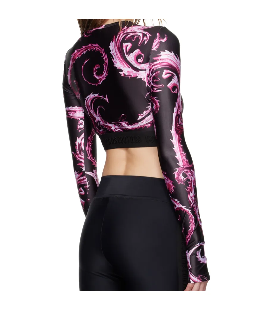 Round Neck Long-Sleeved T-Shirt