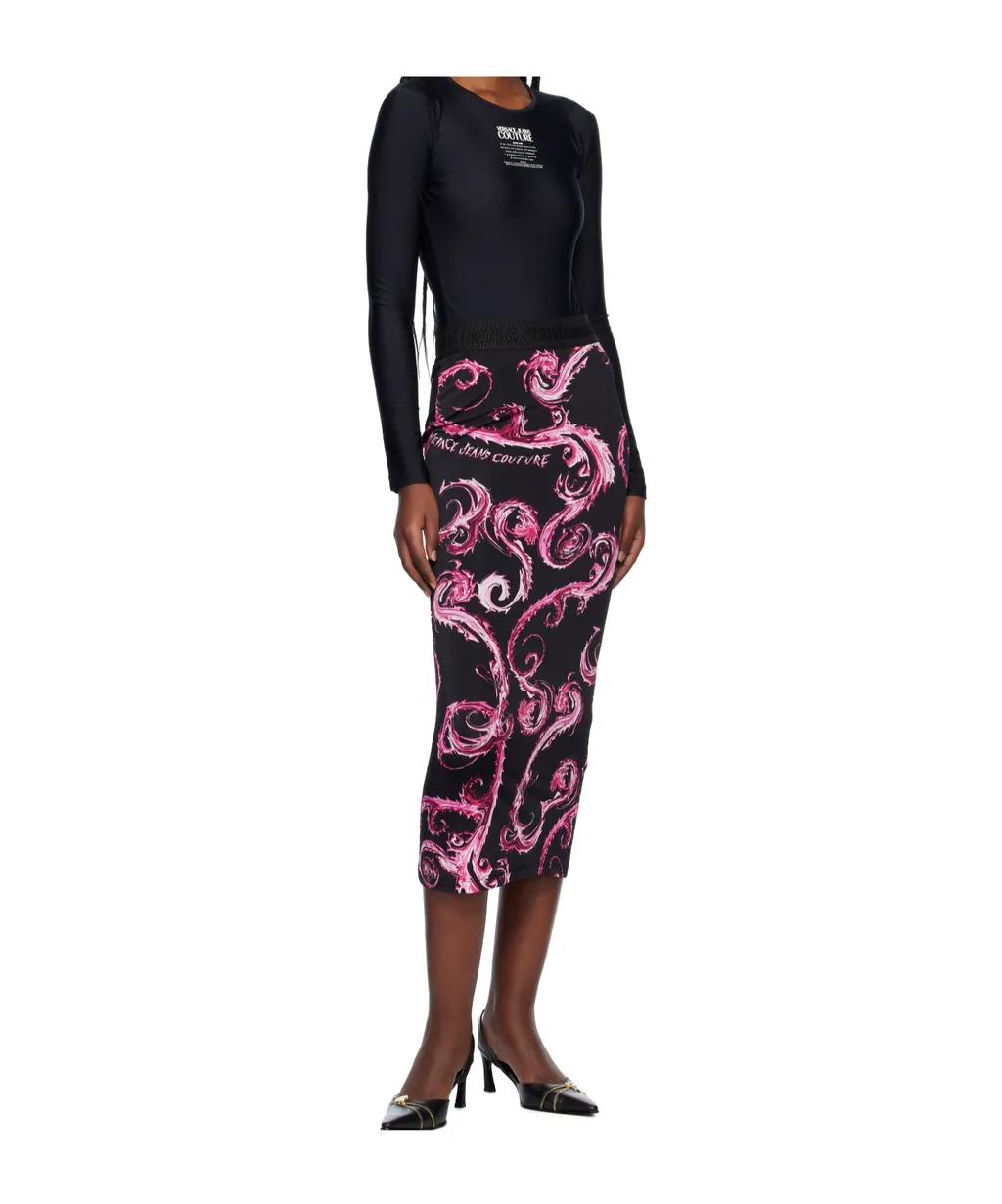 Elastic Waist Skirt