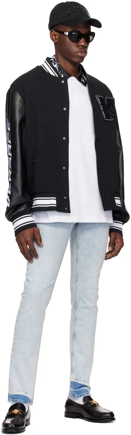 Mid-Rise Straight-Leg Jeans