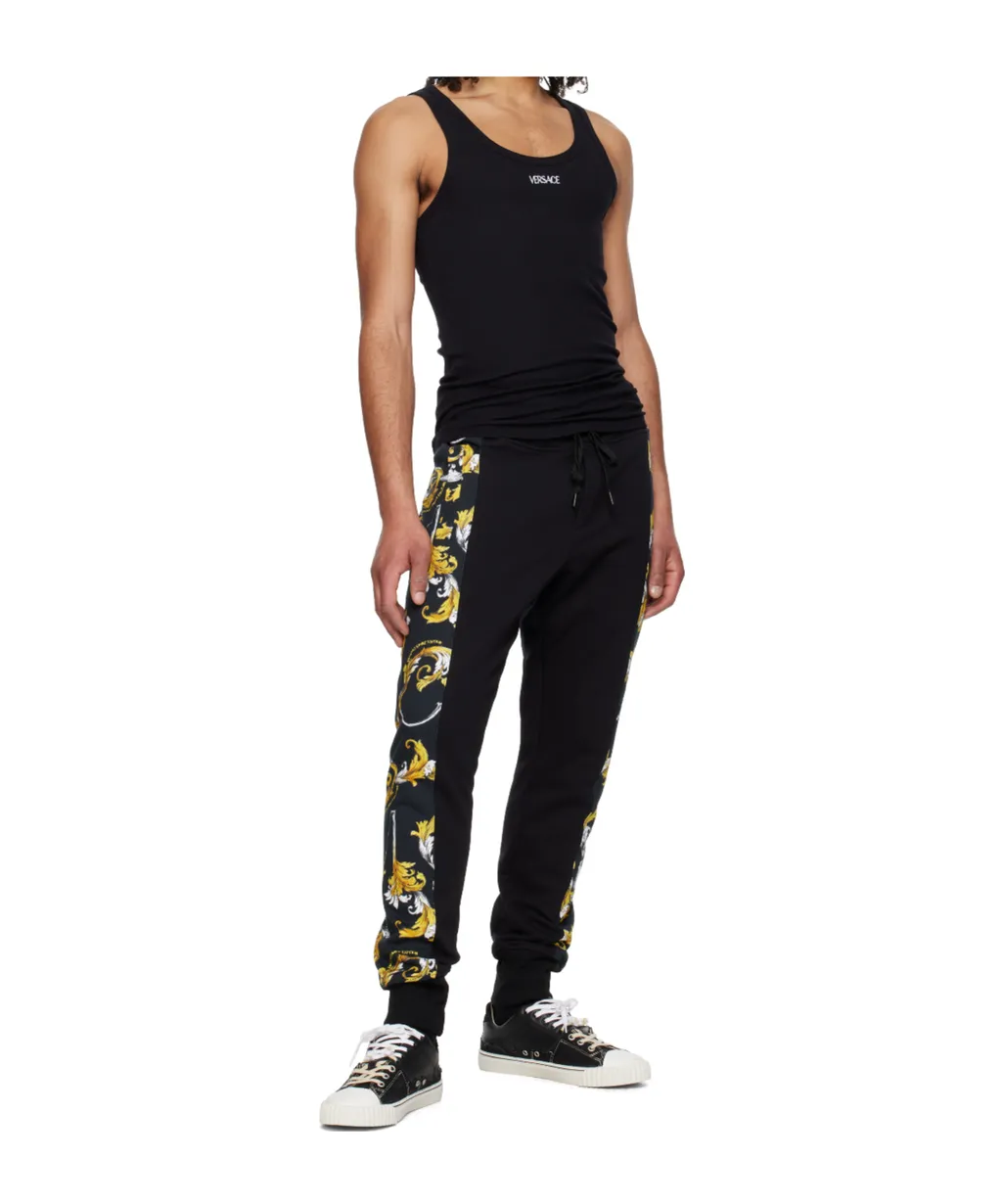 Patterned Track Pants