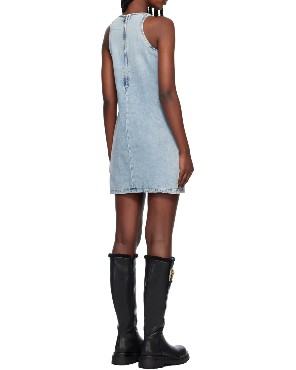Logo Print Mini Dress