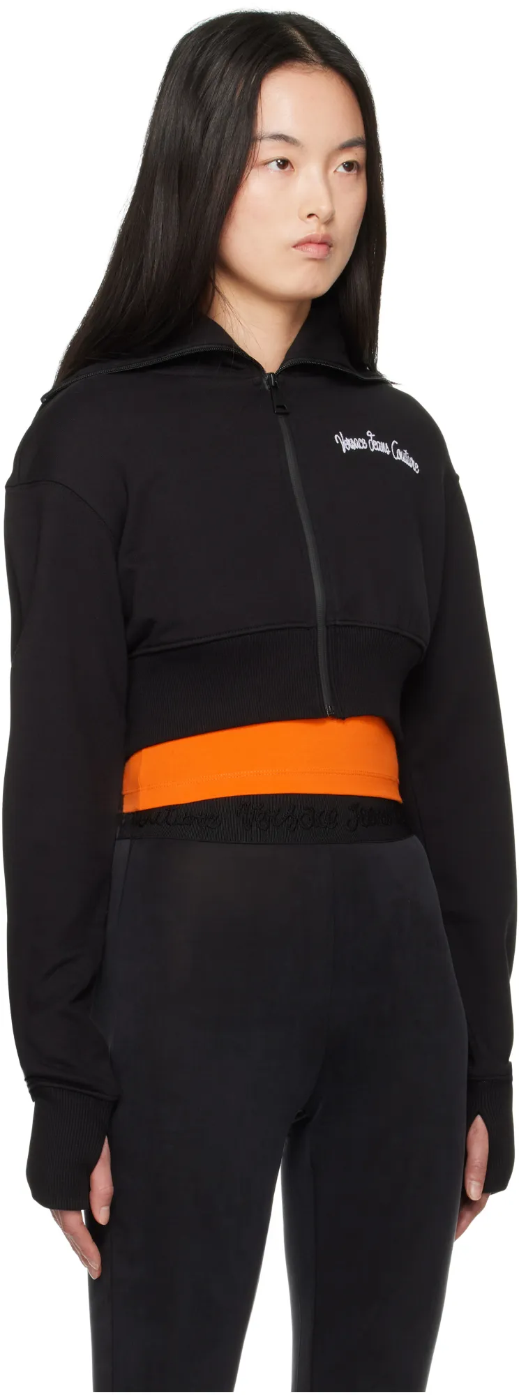 Logo Zip Sweater